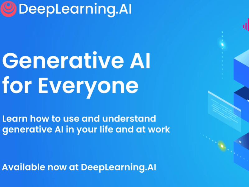 生成式 AI 入门视频课程